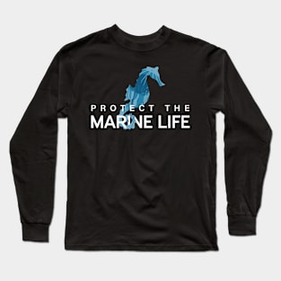 Aquatic Animal Climate Change Protect Marine Life Long Sleeve T-Shirt